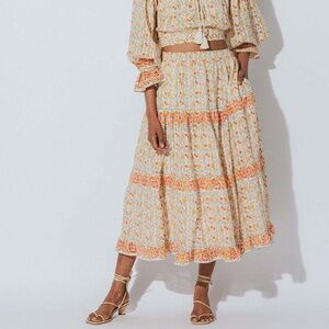 Cleobella Rosa midi skirt S